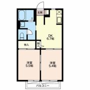 田村フラットⅠの間取り画像