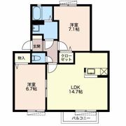 グリーンベル Cの間取り画像