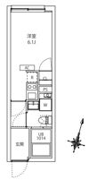 MAXIV CITY板橋区役所前の間取り画像