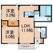 リベルテの間取り画像