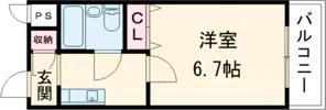 シナジー茨木の間取り画像