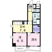 ラ・ポール日出の間取り画像