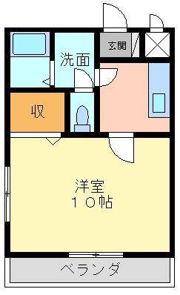 マリベールHIROの間取り画像