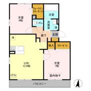 リッシェル・パルコの間取り画像
