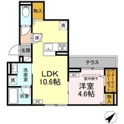 ヴェルレガーロの間取り画像