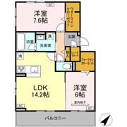 D-avance小川町の間取り画像