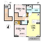 リアン平松 B棟の間取り画像