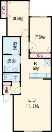 Nord－Kの間取り画像