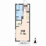 エクシール竪堀 Aの間取り画像
