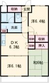 ロイヤルグレースの間取り画像
