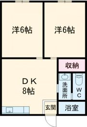 メゾン恵の間取り画像