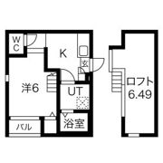 ハーモニーテラス8094の間取り画像