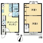 墨田区京島3丁目戸建ての間取り画像