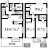 ベルネージュの間取り画像