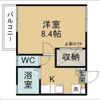 バーシティハウス花壇B棟の間取り画像