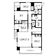 アルファステイツ城乾西八代の間取り画像