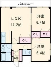 ピュアみやび3番館の間取り画像
