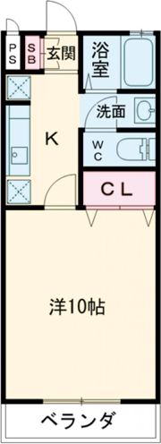 ココモ小新南の間取り画像