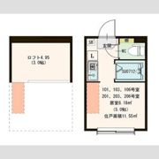 ハーモニーテラス栄町Ⅳの間取り画像