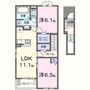 麓 Terraceの間取り画像