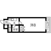 大晋メゾネ御所西の間取り画像