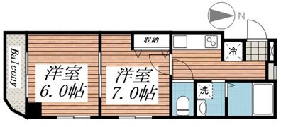 TA第三メゾンの間取り画像