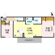Raffine宿郷の間取り画像