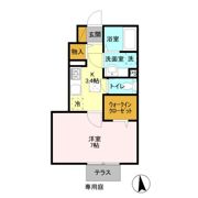 ルーチェ Aの間取り画像
