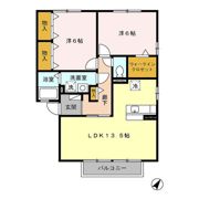 ウィルモア新道 Aの間取り画像