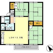 パークハイツ87 B棟の間取り画像