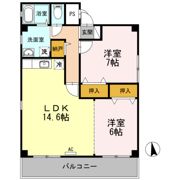 レインボーガーデンⅡの間取り画像