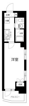 シャッツクヴェレ渋谷本町の間取り画像