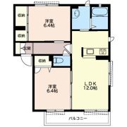 エスポワールAの間取り画像