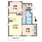 レーヴ・やまとの間取り画像