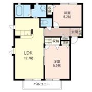 Calf Bridgeの間取り画像