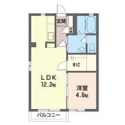 シャーメゾンなでしこCの間取り画像