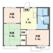 コーポ石塚の間取り画像