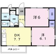 ヴィラエスポワールの間取り画像