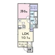 ノヴァ エバー ファーム Ⅱの間取り画像
