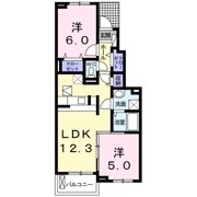 エイト ラックス Ⅰの間取り画像