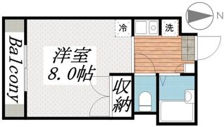 ブランドミールの間取り画像