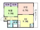 ソレーユ鳴神の間取り画像