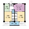 ビレッジハウス紀三井寺2号棟の間取り画像