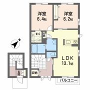 シャーメゾン翔の間取り画像