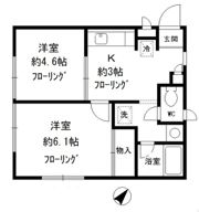 サニーコート桧木 G棟の間取り画像