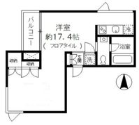 ルビア中野坂上の間取り画像