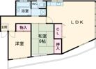 鯉川マンションの間取り画像