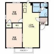 フレグランス清水 Bの間取り画像