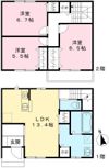 ソレイユ・ル・バン清水Bの間取り画像