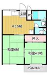 第一コーポ三栗の間取り画像